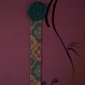 Blue rose handmade 1970’s style belt new with tags like ModCloth,unique vintage